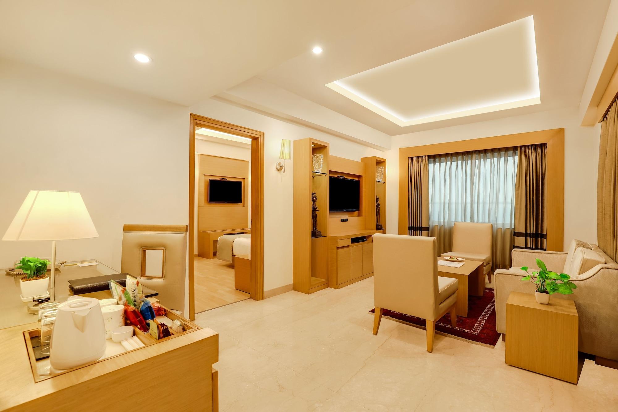 Lemon Tree Premier, Delhi Airport Hotel New Delhi Buitenkant foto Suite room at the hotel